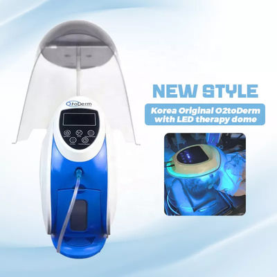 2023 Hot Selling Oxygen Jet Therapy Facial Machine O2 to Derm 7 Colors LED Dome Oxygen Facial Machine