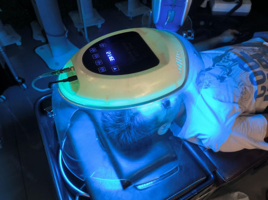 2023 Hot Selling Oxygen Jet Therapy Facial Machine O2 to Derm 7 Colors LED Dome Oxygen Facial Machine