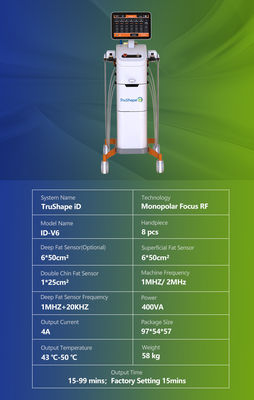 Standing New Design TruSculpt ID Trushape Id Deep Monopolar Rf Technology Weight Loss Fat Burning Weight Loss Machine