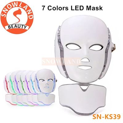 2018 New Brand!!! facial rejuvenation red led light mask