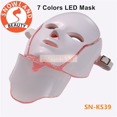 FDA Portable Led Light Therapy Facial Mask 7 Colors Skin Rejuvenation LED Face Mask