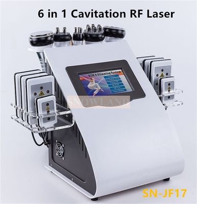 HOT 6 in 1 Vacuum Ultrasound Cavitation RF machine for beauty salon/ home use