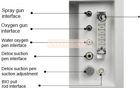 Hydro Dermabrasion Water Oxygen Jet Peel Machine / SPA Equipment CE