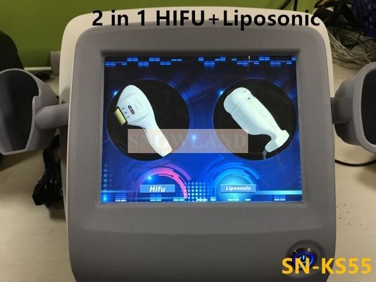 HIFU + Liposonix 2 in 1 multifunction Liposonic face lift and slimming machine