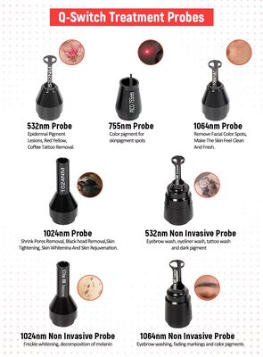 Vertical Fractional Co2 Laser And Picoseond Laser Within Two Handles Cutter Fractional 4D Q-Switched Nd Yag Laser Series Co2 Cutting Machine