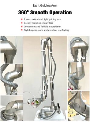 Vertical Fractional Co2 Laser And Picoseond Laser Within Two Handles Cutter Fractional 4D Q-Switched Nd Yag Laser Series Co2 Cutting Machine