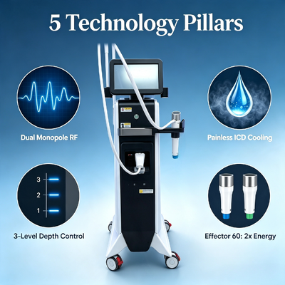 New Arrival Multifrequency Monopolar RF 6.78+2MHz Skin Tightening Machine Face Lift Collagen Boost OEM Factory