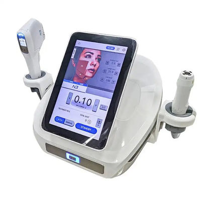 2023 New Arrival Portable New Doublo 2 in 1 MFU and RF Skin rejuvenation Face Lifting Wrinkles Removal Machine