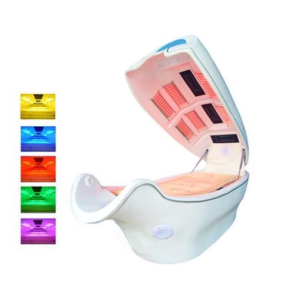 Luxury Beauty DVD Hydro SPA Capsule With Stone Vibration White Photon Therapy SPA