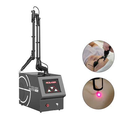 Nuevo diseño de alta potencia portátil potente láser Picosecond Picosecond Nd Yag Pico láser de eliminación de pigmento máquina de eliminación de tatuajes
