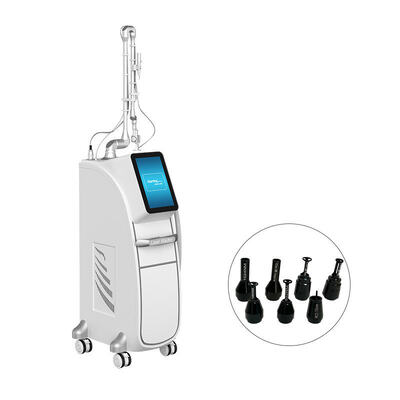 Vertical Fractional Co2 Laser And Picoseond Laser Within Two Handles Cutter Fractional 4D Q-Switched Nd Yag Laser Series Co2 Cutting Machine