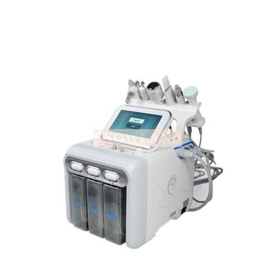 Aqua facial hydrogen dermabrasion H2O2 Aqua Facial Beauty Machine 6 In 1